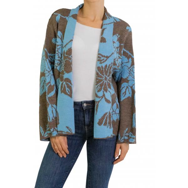 Cardigan aperto fantasia 